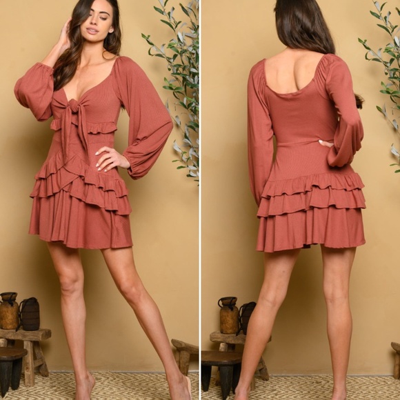 Trend Setter Diva Boutique Dresses & Skirts - Tie Front Dress